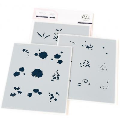 Pinkfresh Studio Stencil - Beautiful Botanicals